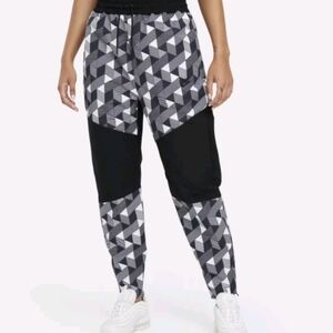 NWT Nike X Serena Williams Design Crew Woven Tennis Pants Black/White S